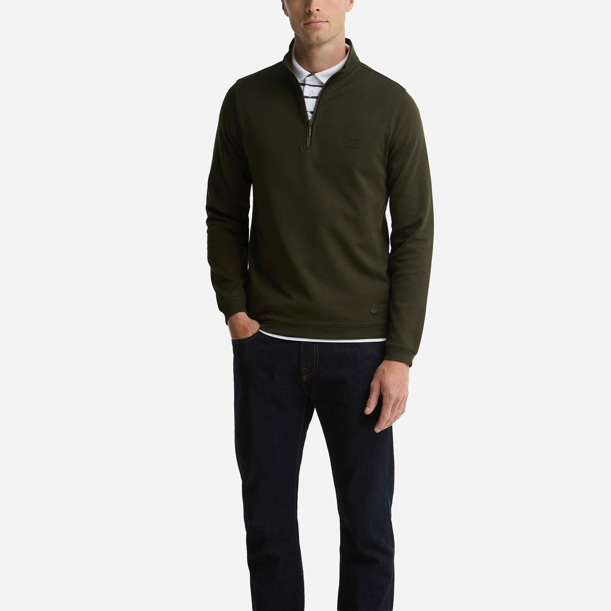 Barbour Keeneland Men's Guy 1/2 Zip Sweatshirt