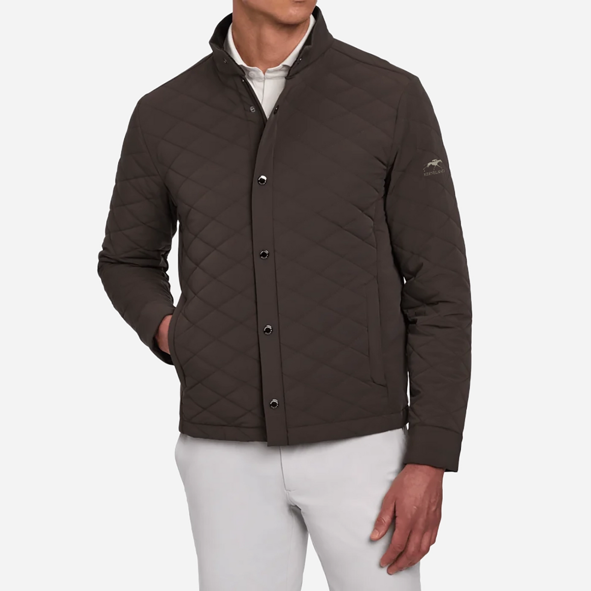 Holderness &amp; Bourne Keeneland Men's Lancaster Quilted Jacket