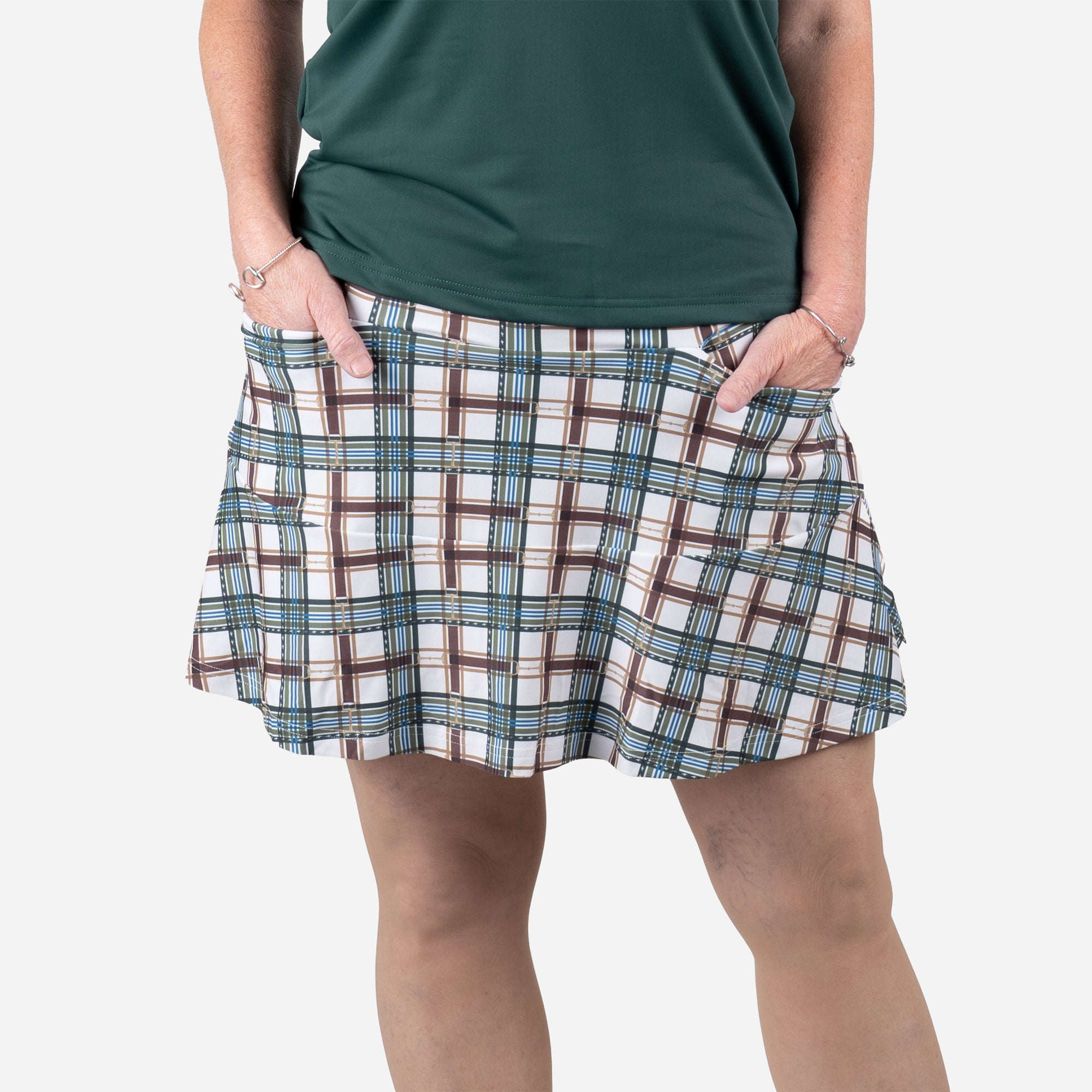 Smith &amp; Quinn Keeneland Women's Pedigree Plaid Molly Skort