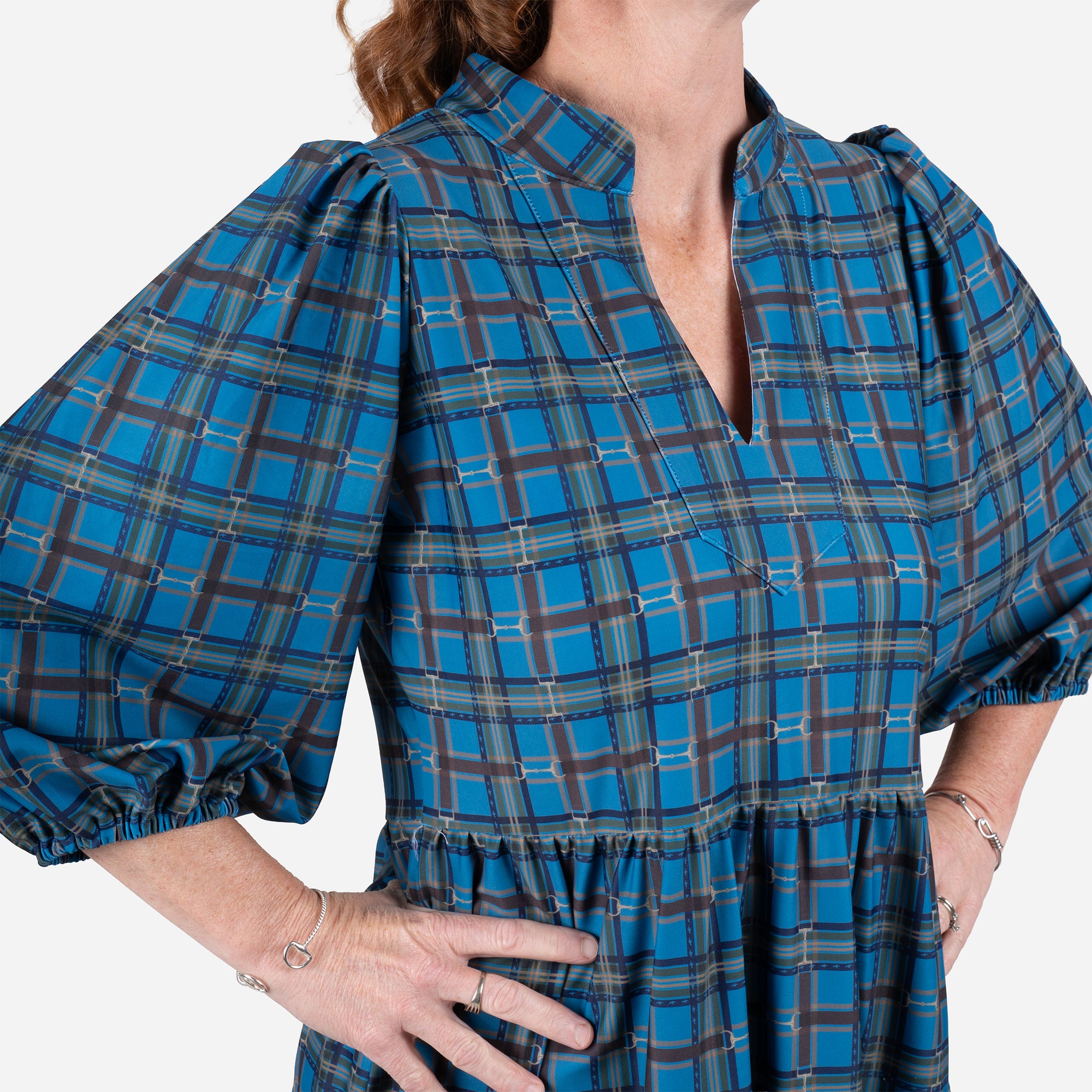 Smith &amp; Quinn Keeneland Women's Pedigree Plaid Tory Dress