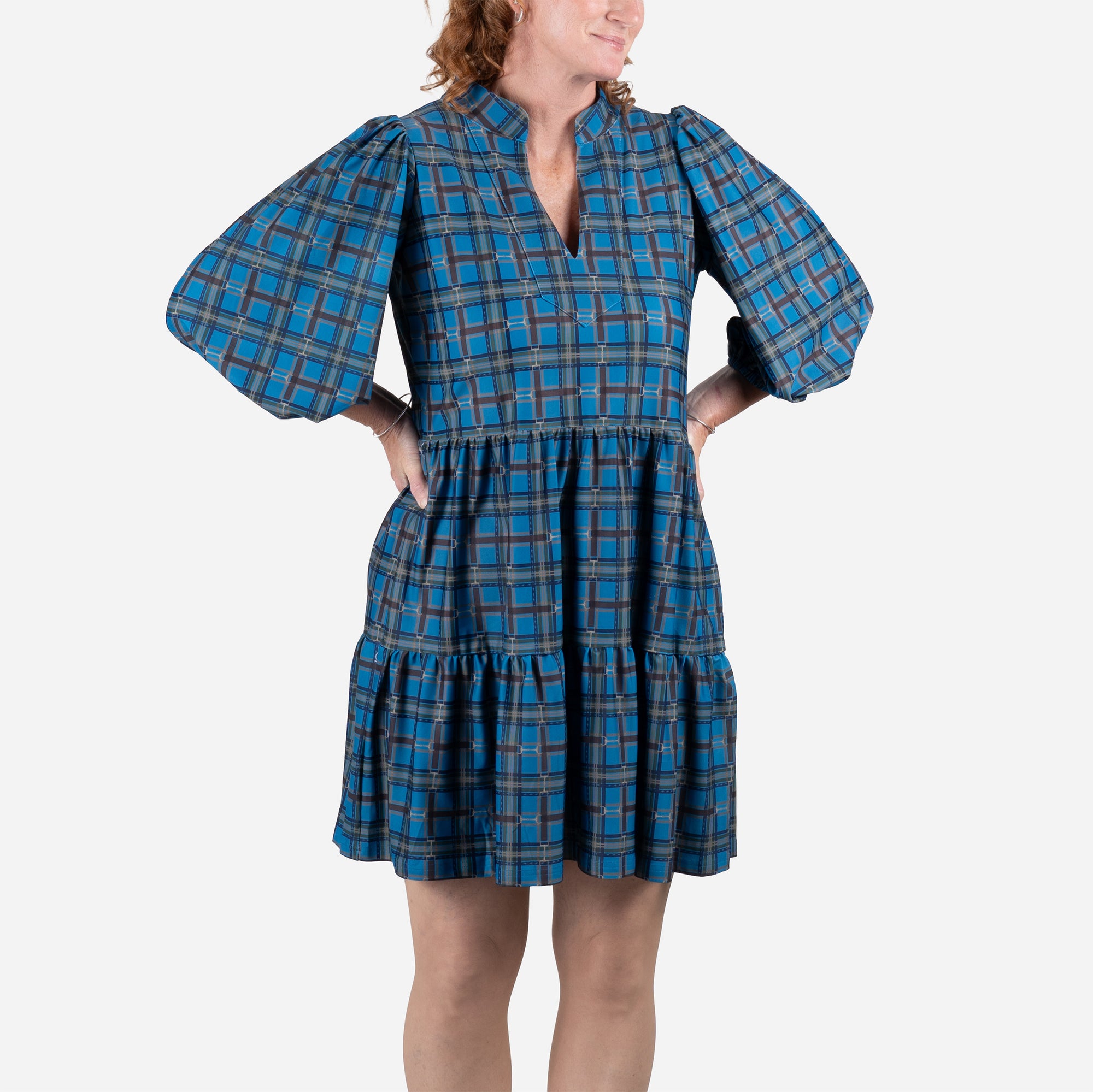 Smith &amp; Quinn Keeneland Women's Pedigree Plaid Tory Dress