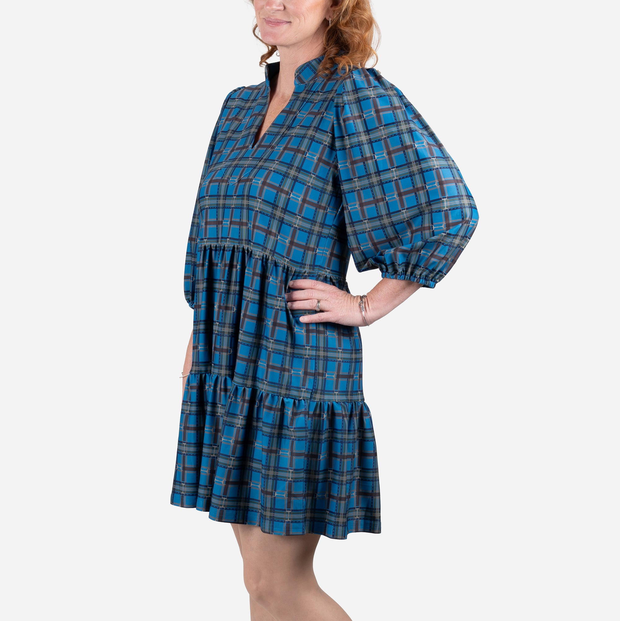 Smith &amp; Quinn Keeneland Women's Pedigree Plaid Tory Dress