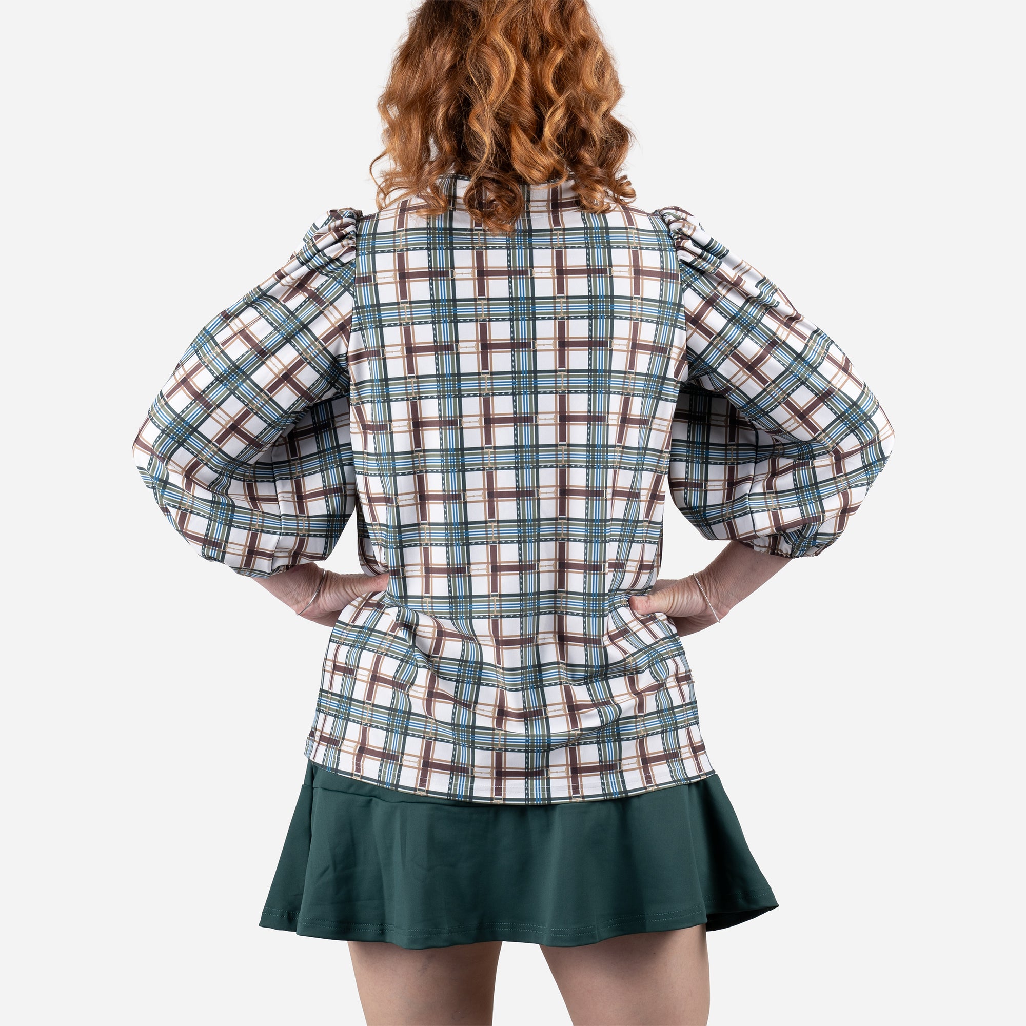Smith &amp; Quinn Keeneland Women's Pedigree Plaid Eliza Top