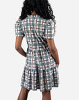 Smith & Quinn Women's Keeneland Pedigree Plaid Navy Dress