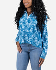 Smith & Quinn Keeneland Women's Raceday Roses Grayson 1/4 Zip