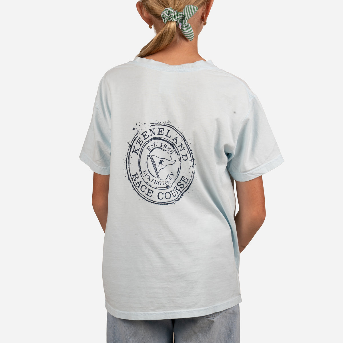 Keeneland Youth Towny Comfort Wash Tee