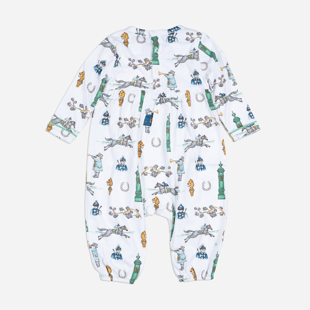 Beaufort Bonnet Keeneland Icons Long Sleeve Bradford Romper