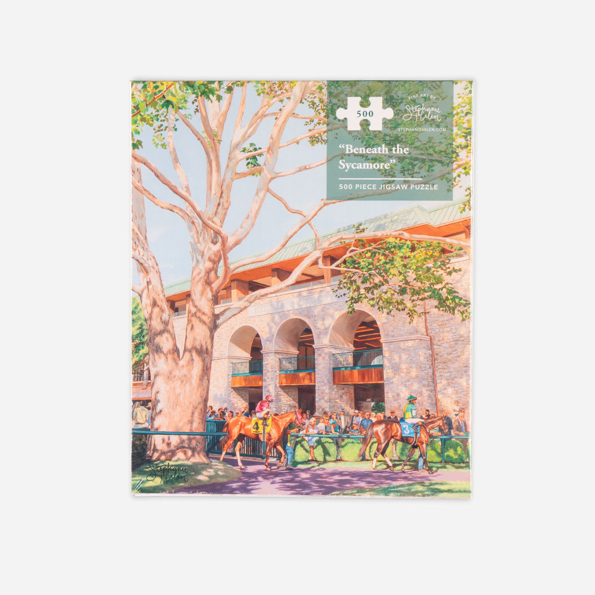 Stephanie Hilen Keeneland Beneath The Sycamore Puzzle