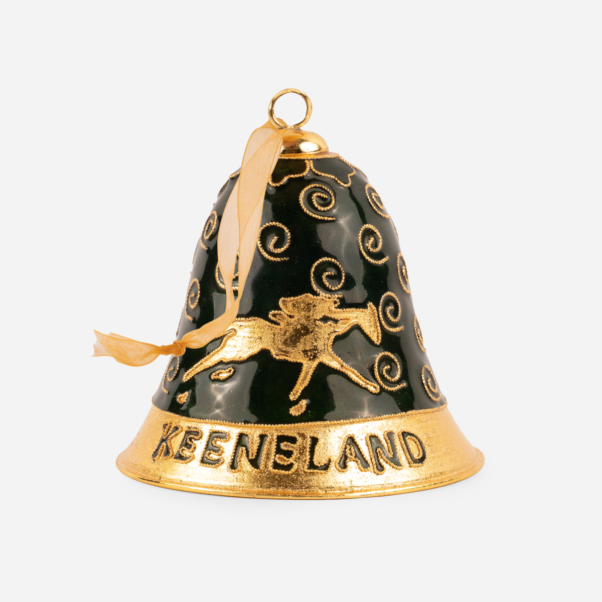 Kitty Keller Keeneland Bell Ornament