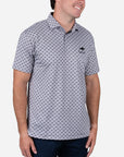 Horn Legend Keeneland Men's Horse Logo Tonal Polo