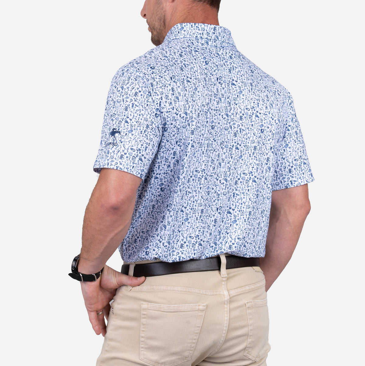Horn Legend Keeneland Men's Pub Crawl Polo