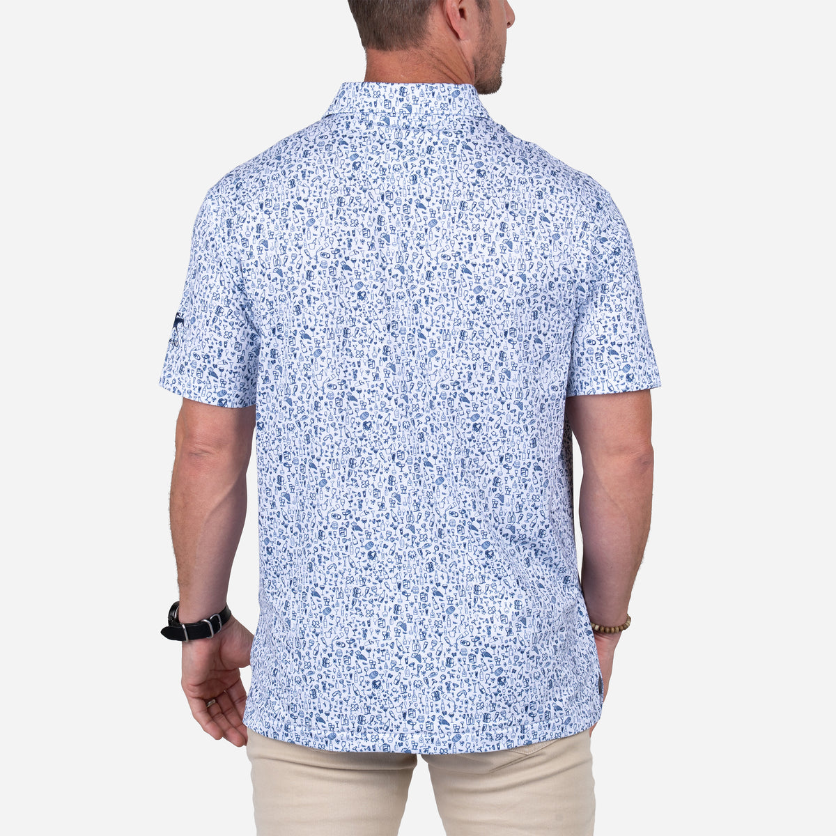 Horn Legend Keeneland Men's Pub Crawl Polo