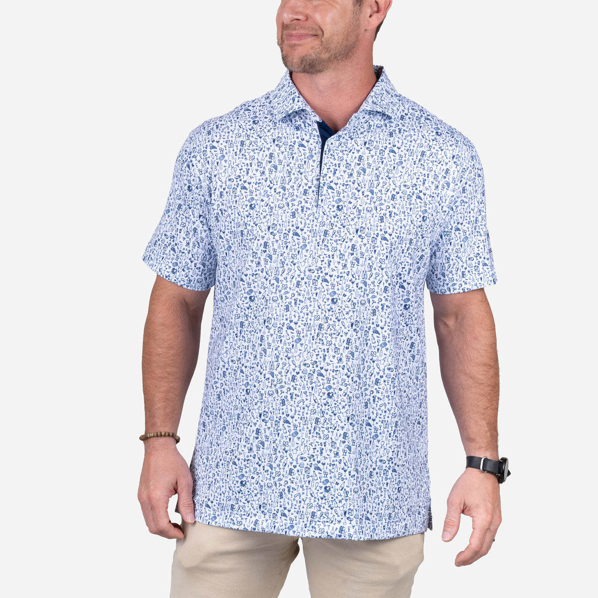 Horn Legend Keeneland Men's Pub Crawl Polo