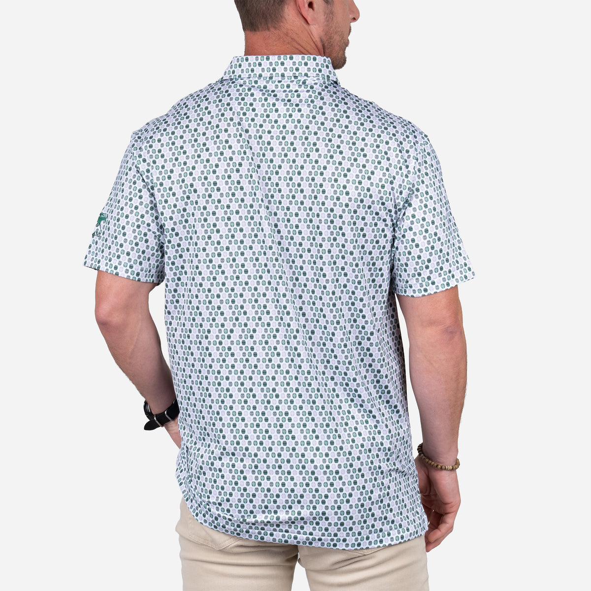 Horn Legend Keeneland Men's White Oak Polo