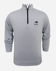 Horn Legend Keeneland Men's Pindot With Horse Trim 1/4 Zip