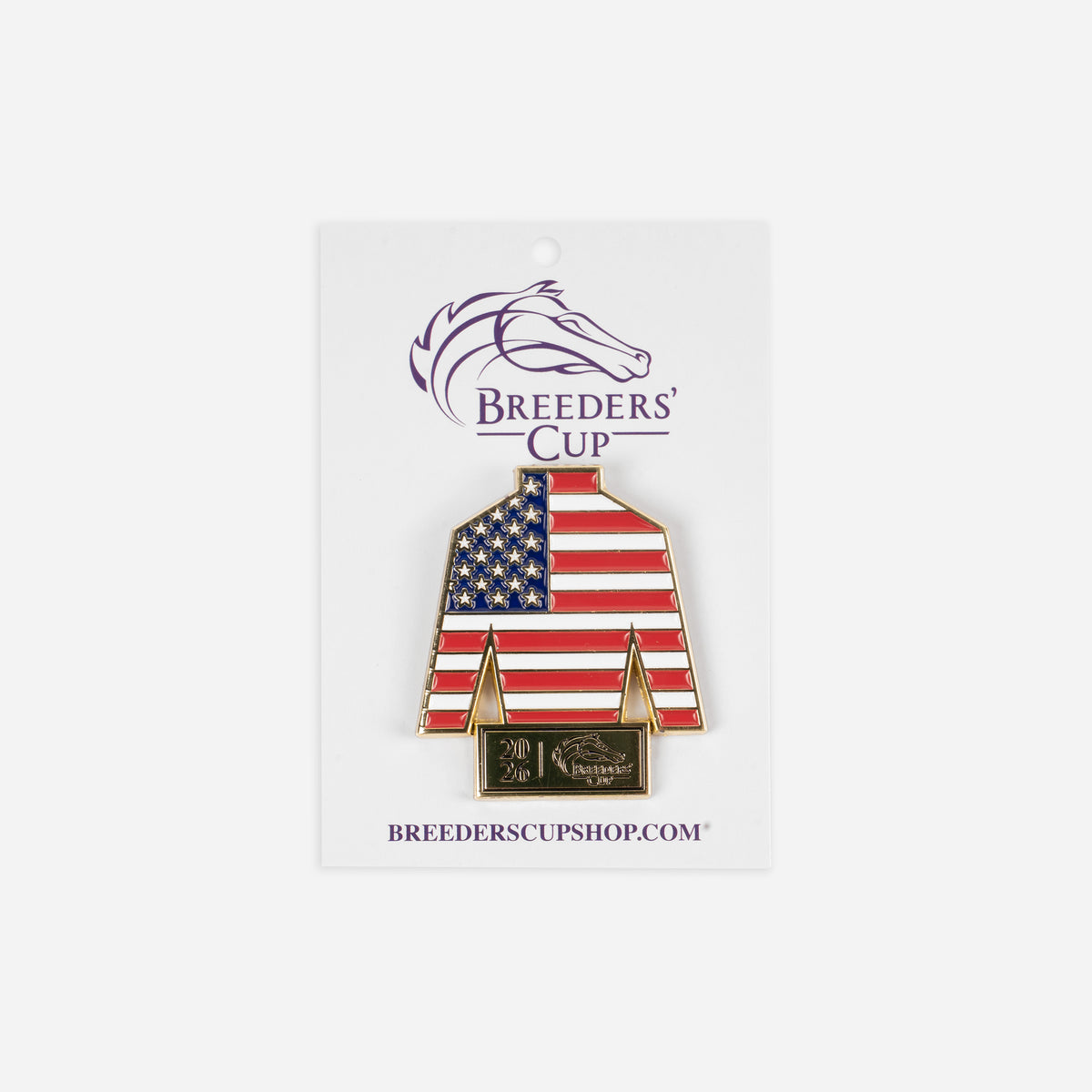 2026 Breeders' Cup Official USA Flag Lapel Pin