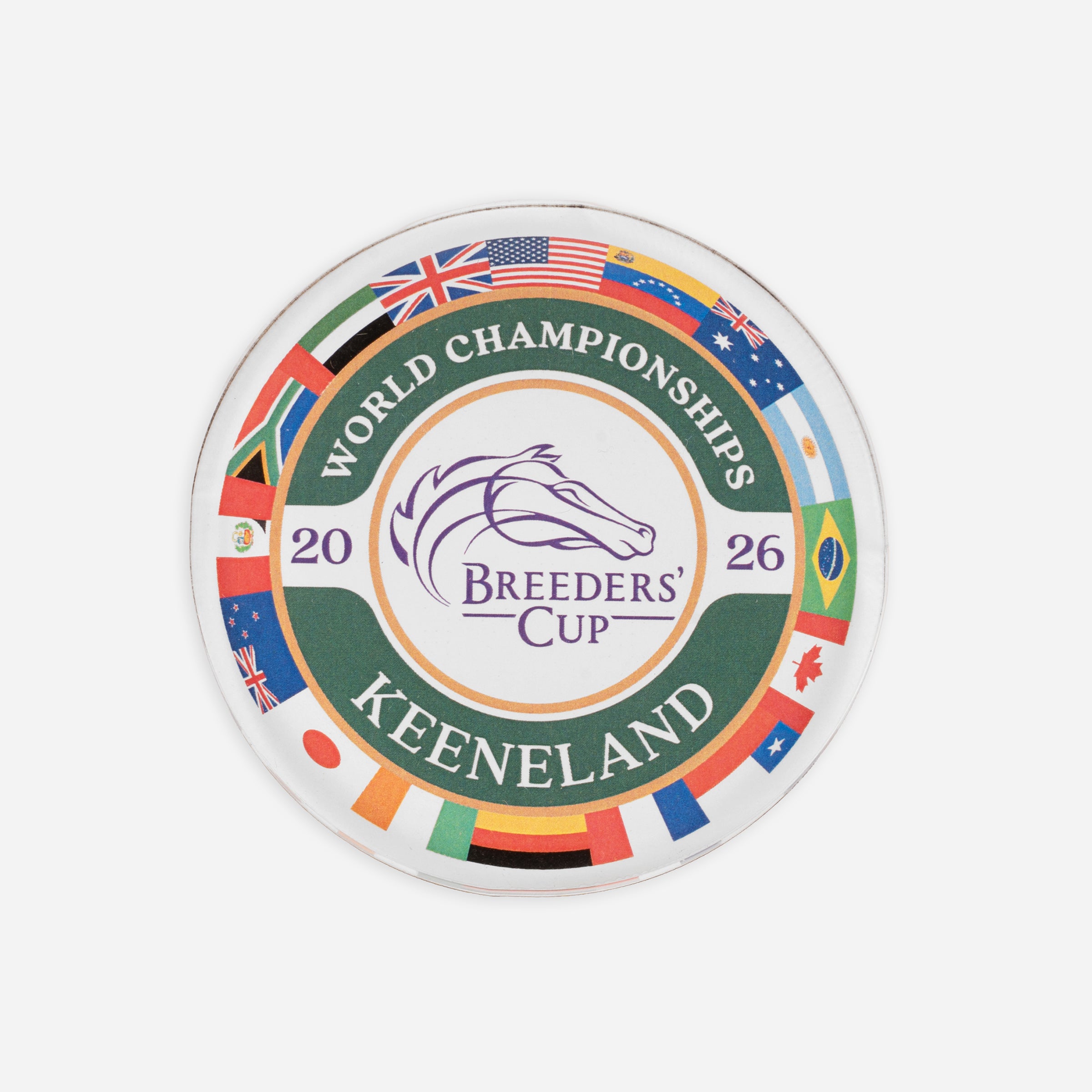 Breeders' Cup 2026 International Logo Circle Magnet