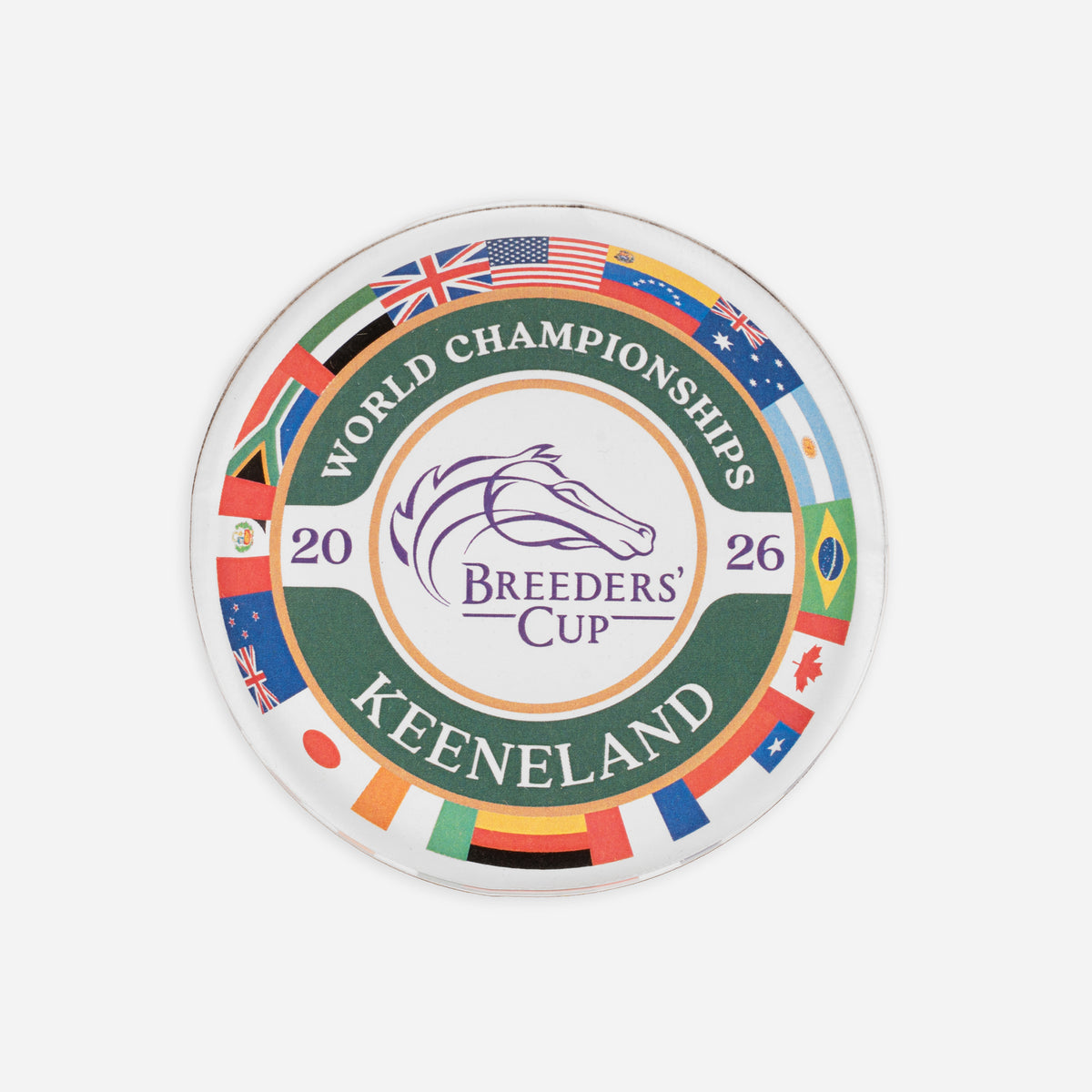 Breeders' Cup 2026 International Logo Circle Magnet