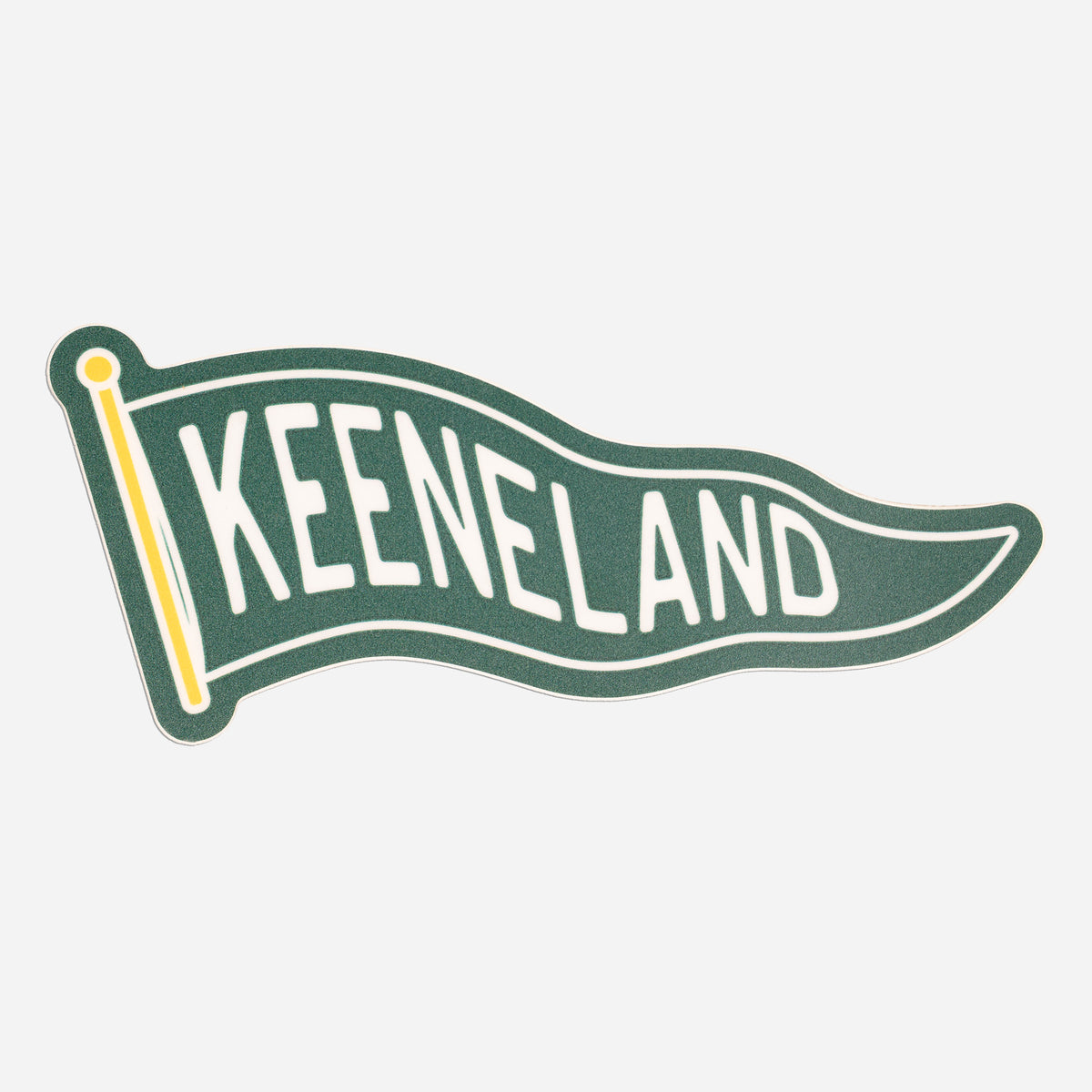Keeneland Flag Decal