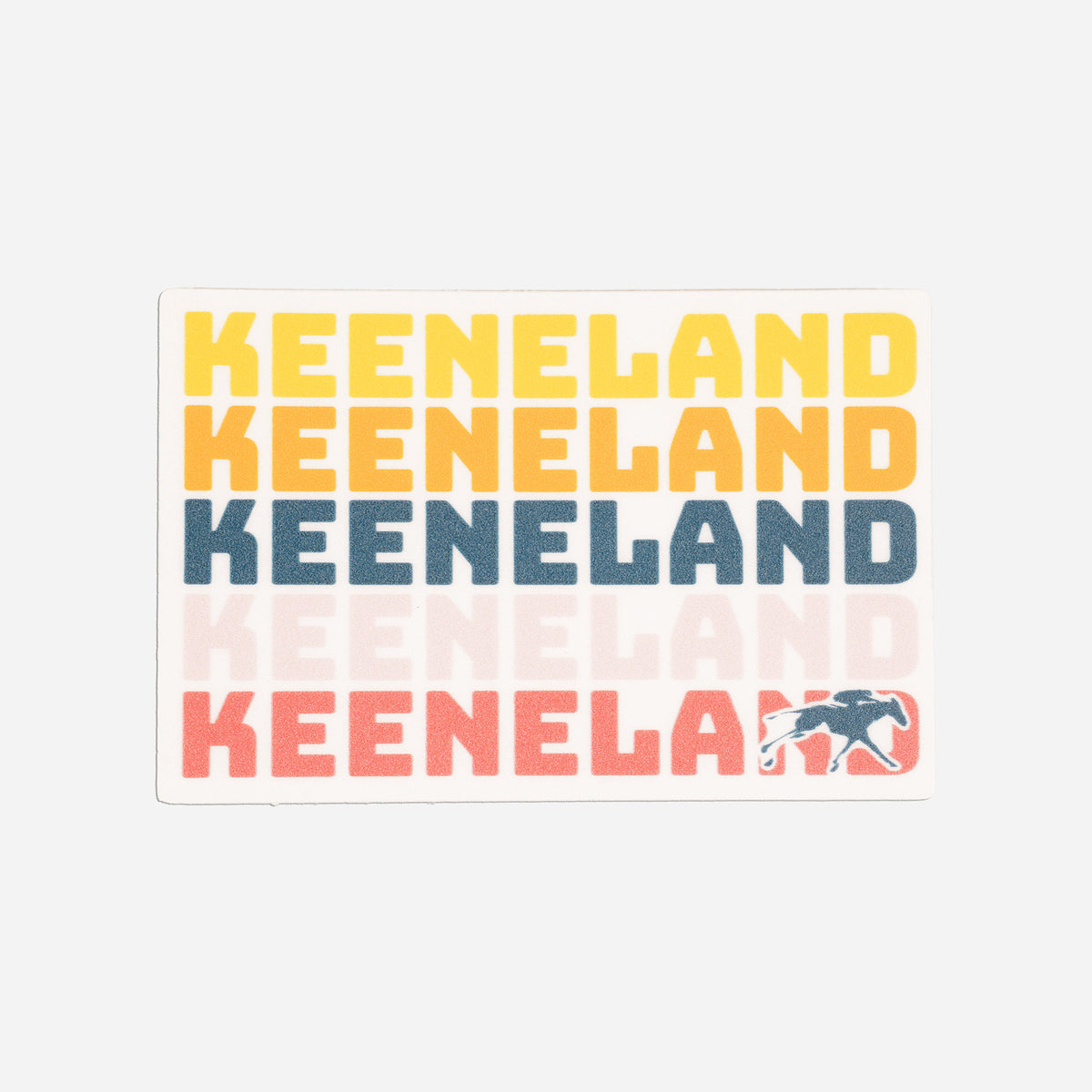 Keeneland Repeat Decal