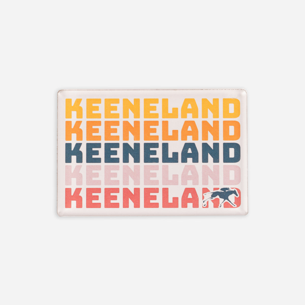 Keeneland Repeat Acrylic Magnet