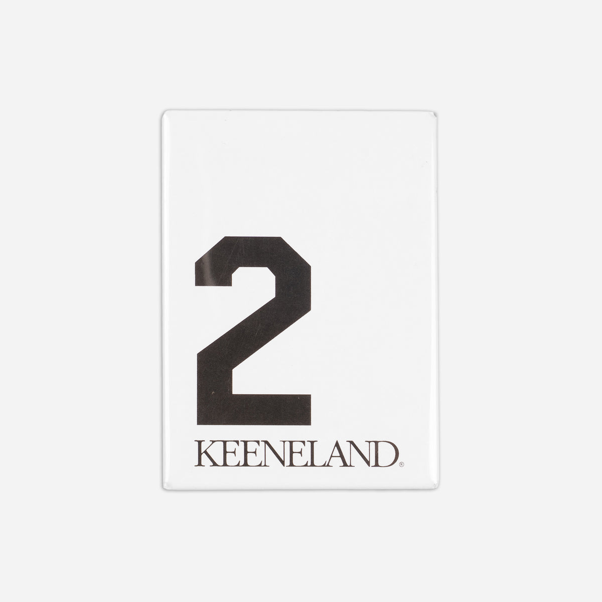 Keeneland Saddle Towel Acrylic Magnet