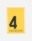Keeneland Saddle Towel Acrylic Magnet
