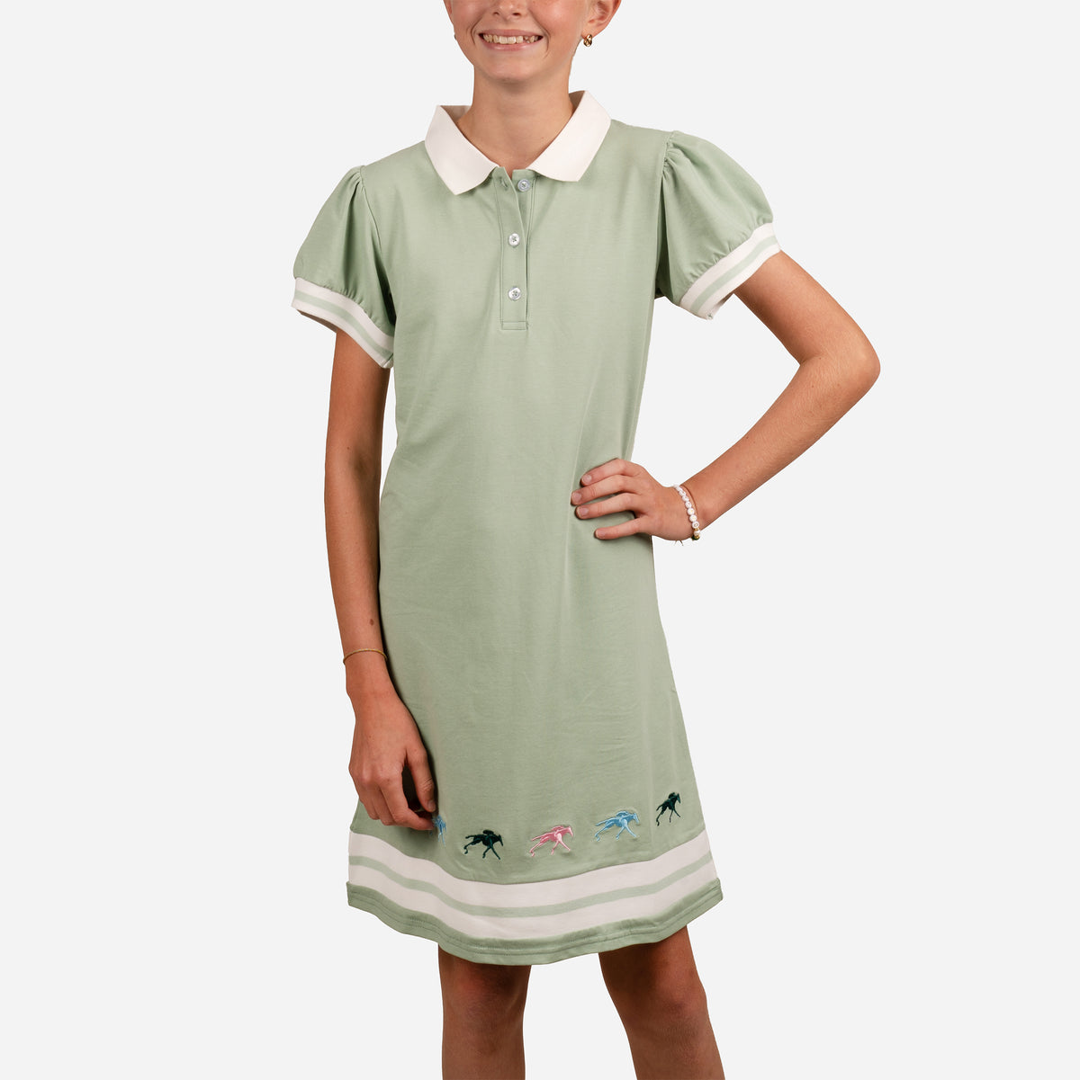Bits &amp; Bows Keeneland Kids Clubhouse Dress