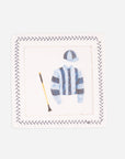 House Of Henry Keeneland Jockey Silks Cocktail Napkins Set of 4