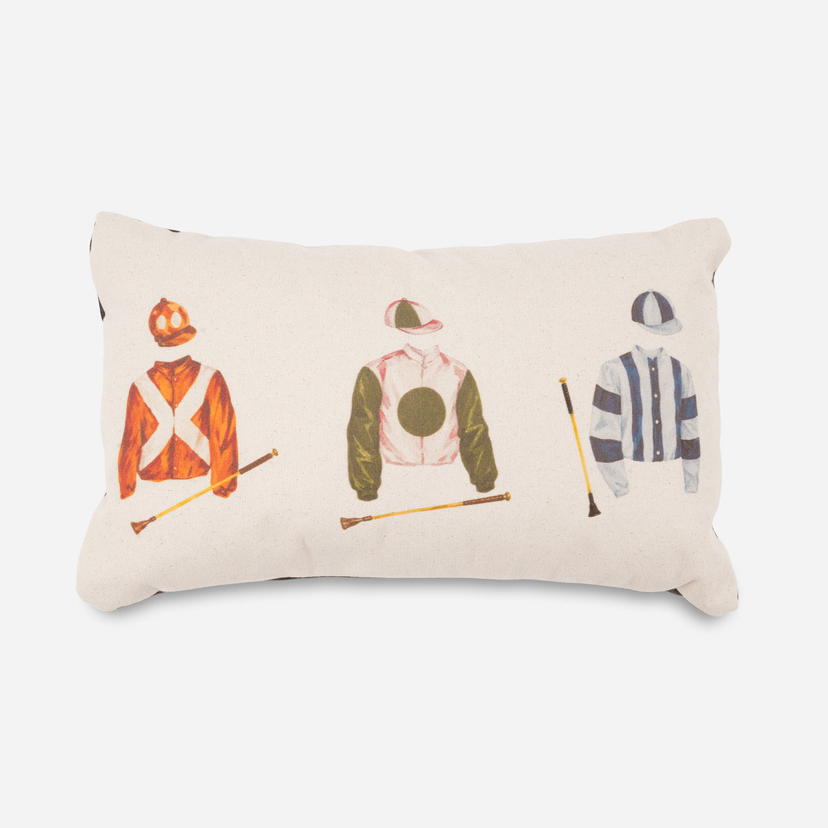 House Of Henry Keeneland Silks Trio Lumbar Pillow