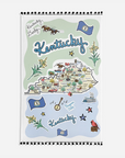 Kentucky Bluegrass State Tea Towel