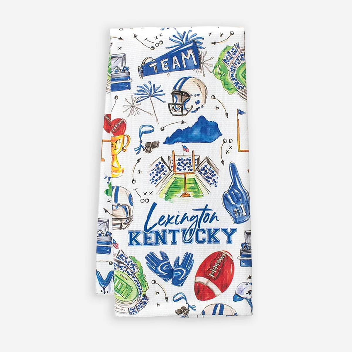 Tailgates In Lexington Tea Towel