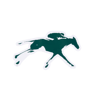 Keeneland Horse & Jockey Decal