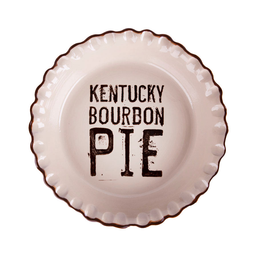 Stoneware &amp; Co. Kentucky Bourbon Pie Plate