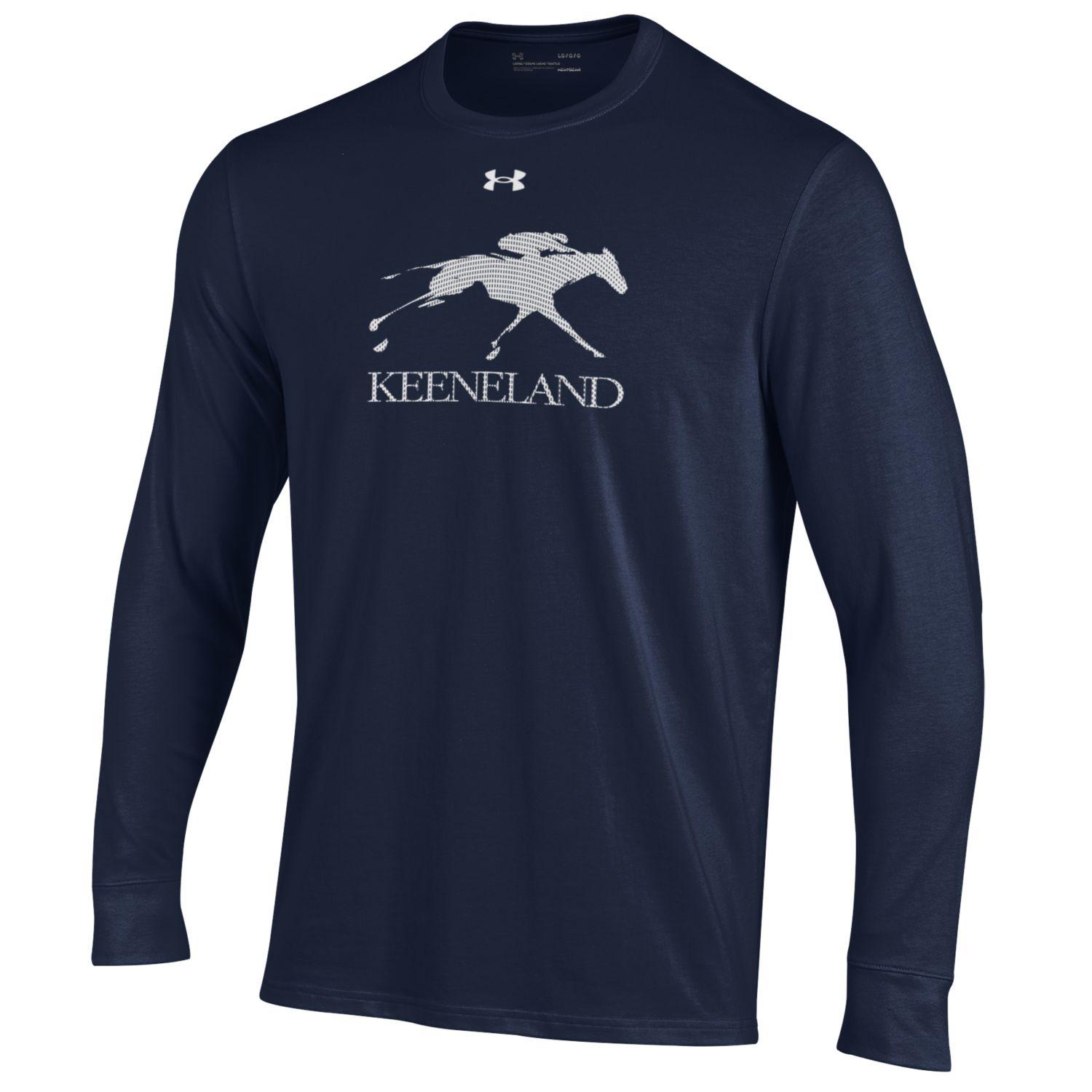 Under Armour Keeneland Men&#39;s Performance Cotton Long Sleeve Tee