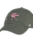 '47 Brand Keeneland American Flag Fill Clean Up Cap