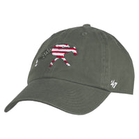 '47 Brand Keeneland American Flag Fill Clean Up Cap