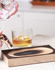 Keeneland Whiskey Barrel Smoked Cocktail Dual Board Kit