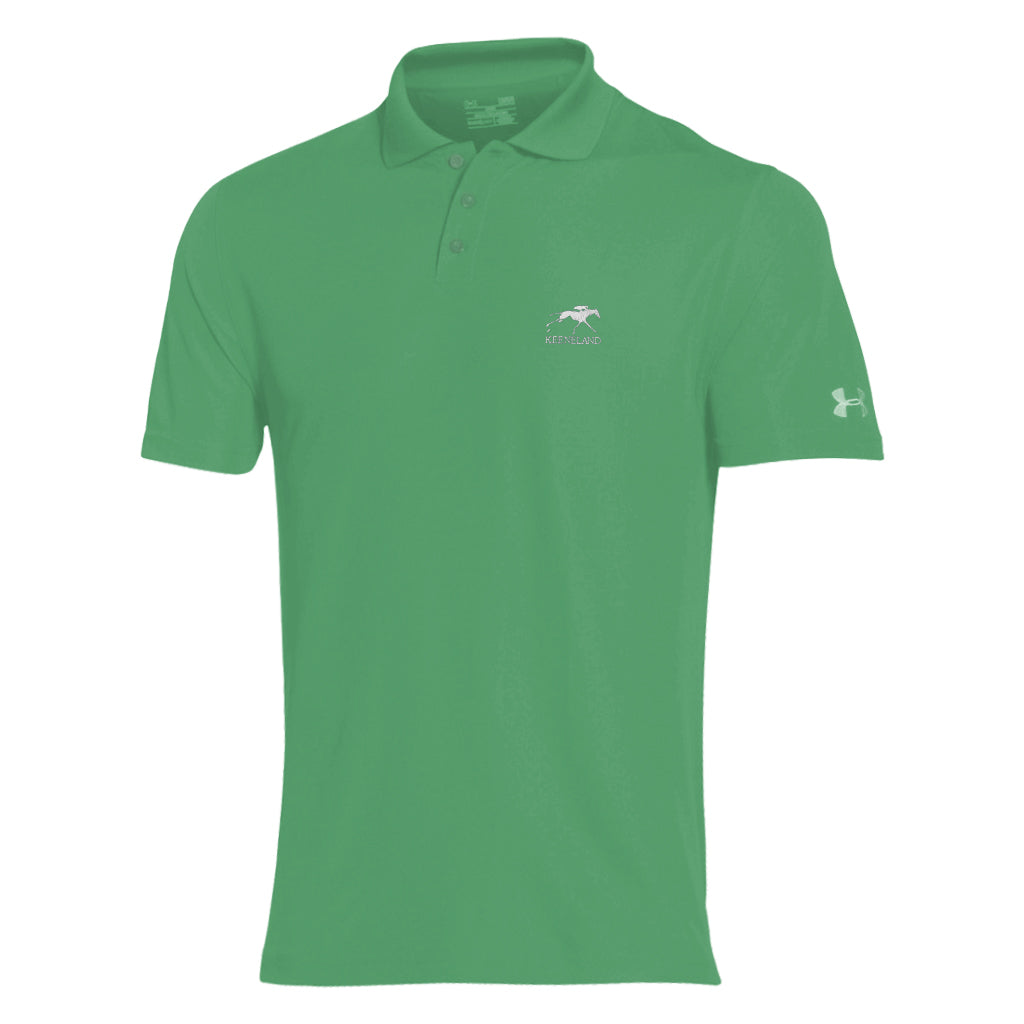 Under Armour Keeneland Men s T2 Performance Polo The Keeneland Shop