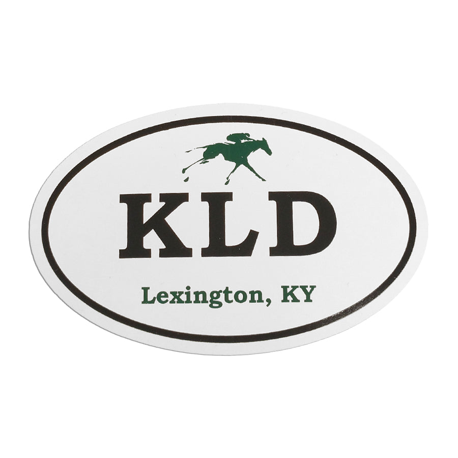 Keeneland Oval Decal