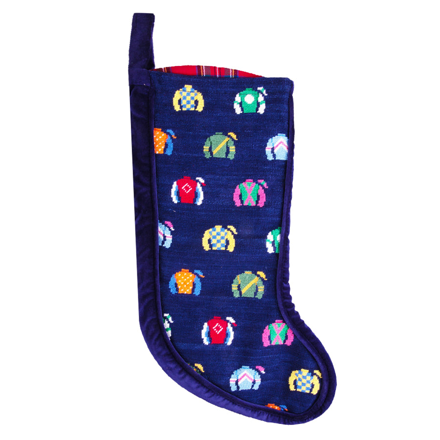 Smathers & Branson Keeneland Jockey Silks Stocking