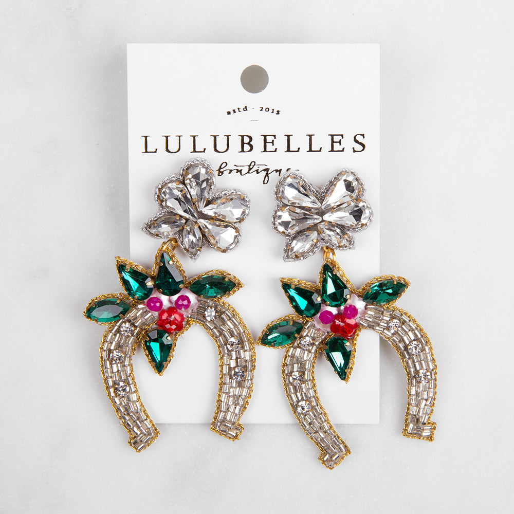 Lulubelles Run For The Roses Earrings