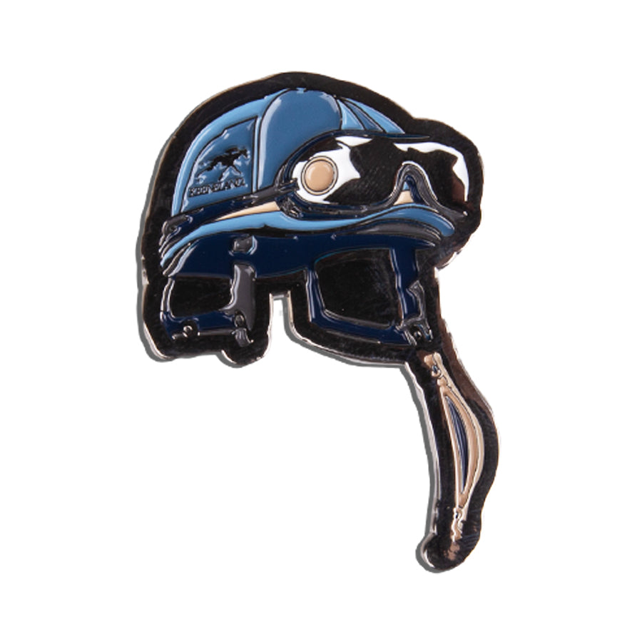 Keeneland Jockey Helmet Metal Magnet