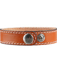 LILO Bit Snap Leather Cuff Bracelet