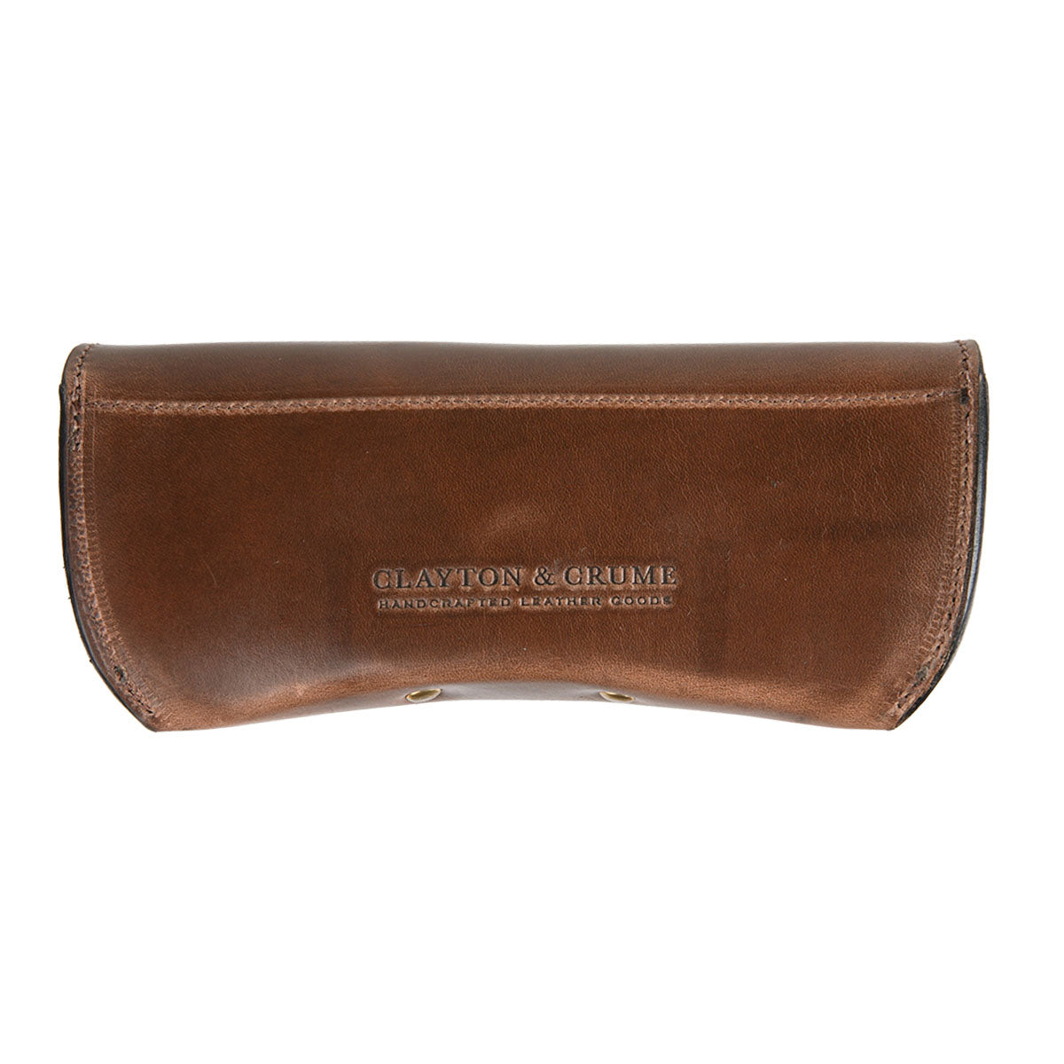 Clayton &amp; Crume Keeneland Leather Sunglass Case