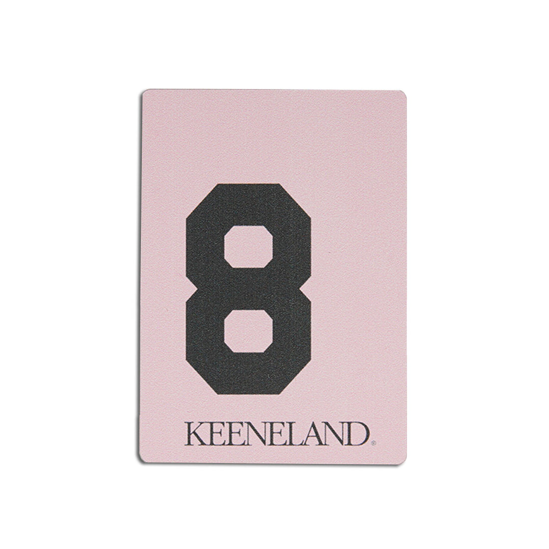 Keeneland Saddle Towel Wooden Magnet