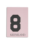 Keeneland Saddle Towel Wooden Magnet